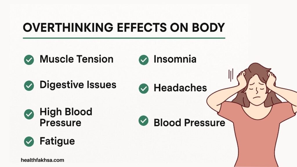 OVERTHINKING EFFECTS ON BODY