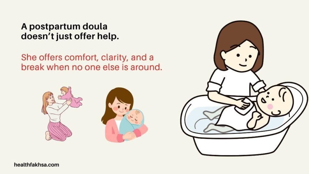 what does a postpartum doula do